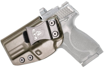 Image of CYA Supply Co. BOR Holster, Smith&amp;Wesson, M&amp;P M2.0 Compact/Subcompact 3.6in, Left Hand, Olive Drab, BOR0080