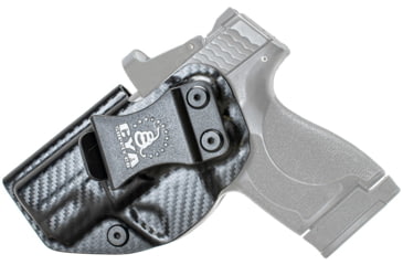 Image of CYA Supply Co. BOR Holster, Smith &amp; Wesson M&amp;P Shield M2.0 &amp; M&amp;P Shield Plus 3.1in, Left Hand, Carbon Fiber, BOR0006