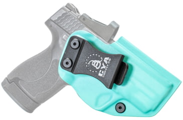 Image of CYA Supply Co. BOR Holster, Smith &amp; Wesson M&amp;P Shield M2.0 &amp; M&amp;P Shield Plus 3.1in, Right Hand, Teal Blue, BOR0007