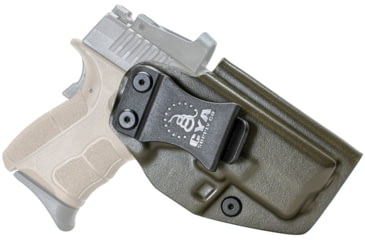 Image of CYA Supply Co. BOR Holster, Springfield, XD-S 3.3 &amp; XD-S MOD.2 - 3.3in - 9/40, Right Hand, Olive Drab, BOR0049