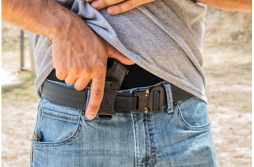 Image of CYA Supply Co. Hybrid EDC Belt, Coyote Brown 498, 46 Waist, EDCBELTCYTB46