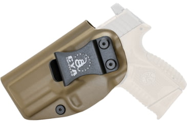 Image of CYA Supply Co. Inside the Waistband Holster, FN, 509 Compact, Left Hand, Flat Dark Earth, IWB0414