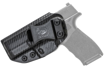 Image of CYA Supply Co. Inside the Waistband Holster for Springfield, HELLCAT PRO OSP 3.7in, Left Hand Draw, Carbon Fiber, Small, IWB0526