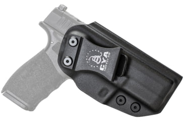 Image of CYA Supply Co. Inside the Waistband Holster for Springfield, HELLCAT PRO OSP 3.7in, Right Hand Draw, Black, Small, IWB0521