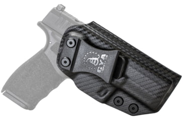 Image of CYA Supply Co. Inside the Waistband Holster for Springfield, HELLCAT PRO OSP 3.7in, Right Hand Draw, Carbon Fiber, Small, IWB0525