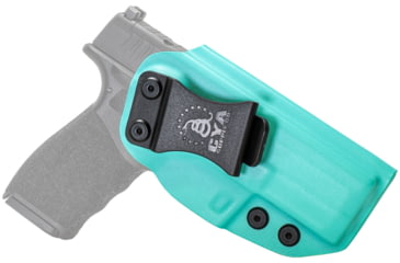 Image of CYA Supply Co. Inside the Waistband Holster for Springfield, HELLCAT PRO OSP 3.7in, Right Hand Draw, Teal Blue, Small, IWB0527