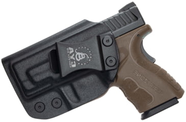 Image of CYA Supply Co. Inside the Waistband Holster for Springfield, XD MOD.2 Subcompact 3in , Left Hand Draw, Black, Small, IWB0122
