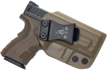 Image of CYA Supply Co. Inside the Waistband Holster for Springfield, XD MOD.2 Subcompact 3in , Right Hand Draw, Flat Dark Earth, Small, IWB0123