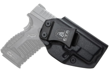 Image of CYA Supply Co. Inside the Waistband Holster for Springfield XD-S MOD.2 - 3.3 in - 9/40, Left Hand Draw, Black, Small, IWB0062