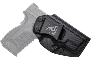 Image of CYA Supply Co. Inside the Waistband Holster for Springfield XD-S MOD.2 - 3.3 in - 9/40, Left Hand Draw, Carbon Fiber, Small, IWB0066