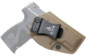 Image of CYA Supply Co. Inside the Waistband Holster for Taurus G2C &amp; Millennium G2 PT111/PT140, Left Hand Draw, Flat Dark Earth, Small, IWB0028