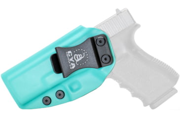 Image of CYA Supply Co. Inside the Waistband Holster, Glock, 19/23/32/19x/45/44, Left Hand, Teal Blue, IWB0218