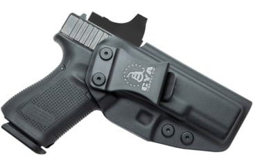 Image of CYA Supply Co. Inside the Waistband Holster, Glock, 19/23/32/19x/45/44, Right Hand, Black, IWB0055