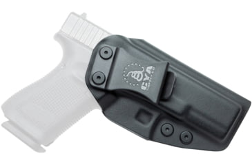Image of CYA Supply Co. Inside the Waistband Holster, Glock, 19/23/32/19x/45/44, Right Hand, Black, IWB0055
