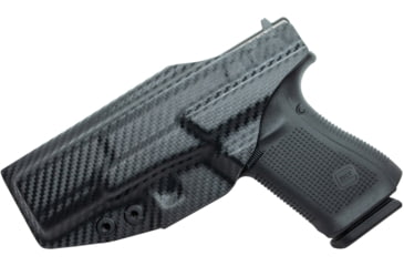Image of CYA Supply Co. Inside the Waistband Holster, Glock, 19/23/32/19x/45/44, Right Hand, Carbon Fiber, IWB0059