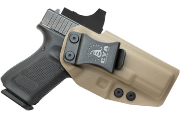 Image of CYA Supply Co. Inside the Waistband Holster, Glock, 19/23/32/19x/45/44, Right Hand, Flat Dark Earth, IWB0057