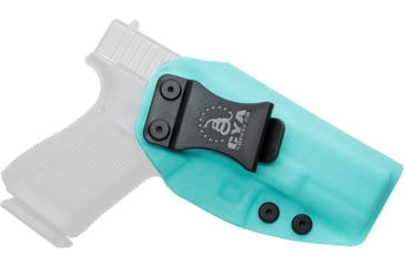 Image of CYA Supply Co. Inside the Waistband Holster, Glock, 19/23/32/19x/45/44, Right Hand, Teal Blue, IWB0217