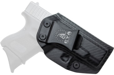 Image of CYA Supply Co. Inside the Waistband Holster, Glock, 26/27/33, Right Hand, Carbon Fiber, IWB0023