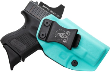 Image of CYA Supply Co. Inside the Waistband Holster, Glock, 26/27/33, Right Hand, Teal Blue, IWB0223