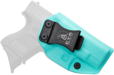 Image of CYA Supply Co. Inside the Waistband Holster, Glock, 26/27/33, Right Hand, Teal Blue, IWB0223