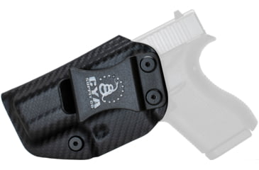 Image of CYA Supply Co. Inside the Waistband Holster, Glock, 42, Left Hand, Carbon Fiber, IWB0078