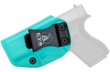 Image of CYA Supply Co. Inside the Waistband Holster, Glock, 42, Left Hand, Teal Blue, IWB0244