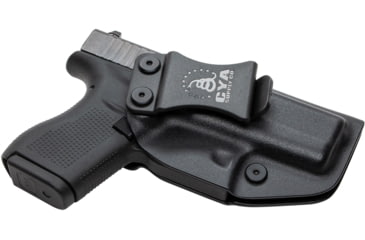 Image of CYA Supply Co. Inside the Waistband Holster, Glock, 42, Right Hand, Black, IWB0073