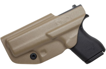 Image of CYA Supply Co. Inside the Waistband Holster, Glock, 42, Right Hand, Flat Dark Earth, IWB0075