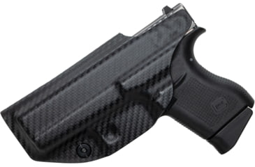 Image of CYA Supply Co. Inside the Waistband Holster, Glock, 43/43x, Right Hand, Carbon Fiber, IWB0019