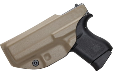 Image of CYA Supply Co. Inside the Waistband Holster, Glock, 43/43x, Left Hand, Flat Dark Earth, IWB0018