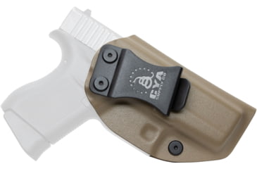 Image of CYA Supply Co. Inside the Waistband Holster, Glock, 43/43x, Left Hand, Flat Dark Earth, IWB0018