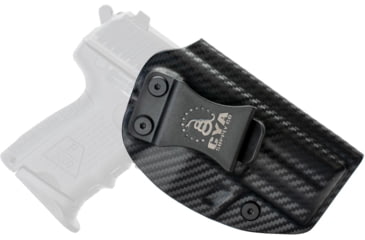 Image of CYA Supply Co. Inside the Waistband Holster, HK, p2000k, Right Hand, Carbon Fiber, IWB0355