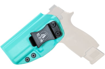 Image of CYA Supply Co. Inside the Waistband Holster, Sig Sauer, P320 Compact/Carry, Left Hand, Teal Blue, IWB0136