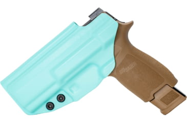 Image of CYA Supply Co. Inside the Waistband Holster, Sig Sauer, P320 Compact/Carry, Right Hand, Teal Blue, IWB0135