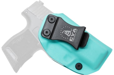 Image of CYA Supply Co. Inside the Waistband Holster, Sig Sauer, P365, Right Hand, Teal Blue, IWB0183