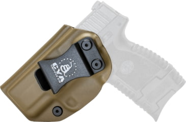 Image of CYA Supply Co. Inside the Waistband Holster, Springfield, Hellcat, Left Hand, Flat Dark Earth, IWB0324