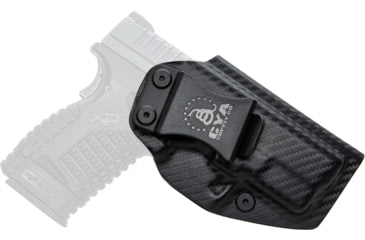 Image of CYA Supply Co. Inside the Waistband Holster, Springfield, XD-S &amp; XD-S MOD.2-9/40, Right Hand, Carbon Fiber, IWB0065