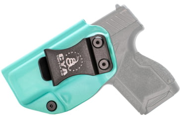 Image of CYA Supply Co. Inside the Waistband Holster, Taurus, GX4, Left Hand, Teal Blue, IWB0458