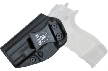 Image of CYA Supply Co. Inside the Waistband Holster, Taurus, TH9 Compact , Left Hand, Black, IWB0104