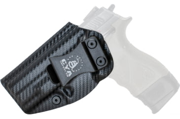 Image of CYA Supply Co. Inside the Waistband Holster, Taurus, TH9 Compact , Left Hand, Carbon Fiber, IWB0108