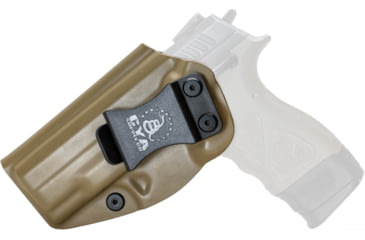 Image of CYA Supply Co. Inside the Waistband Holster, Taurus, TH9 Compact , Left Hand, Flat Dark Earth, IWB0106