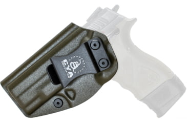 Image of CYA Supply Co. Inside the Waistband Holster, Taurus, TH9 Compact , Left Hand, Olive Drab, IWB0292