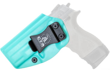 Image of CYA Supply Co. Inside the Waistband Holster, Taurus, TH9 Compact , Left Hand, Teal Blue, IWB0256