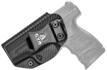 Image of CYA Supply Co. Inside the Waistband Holster, Walther, PPS M2, Left Hand, Carbon Fiber, IWB0214