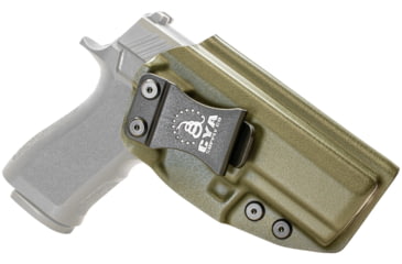 Image of CYA Supply Co. IWB Holster, Sig Sauer, P320 X Carry, Right Hand Draw, Olive Drab, Small, IWB0549