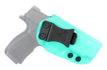 Image of CYA Supply Co. IWB Holster, Sig Sauer, P365 XMACRO, Right Hand Draw, Teal Blue, Small, IWB0567