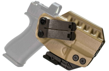 Image of CYA Supply Co. RIDGE Inside the Waistband Holster for Glock, 43/43X/43X MOS, Right Hand Draw, Flat Dark Earth, Small, RDG0013