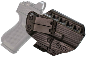 Image of CYA Supply Co. RIDGE Inside the Waistband Holster for Glock, Glock 19 / 19X / 44 / 45 GEN 3-5 Glock 23 / 32 Gen 3-4, Right Hand Draw, Carbon Fiber, Small, RDG0025