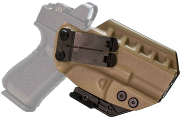 Image of CYA Supply Co. RIDGE Inside the Waistband Holster for Glock, Glock 19 / 19X / 44 / 45 GEN 3-5 Glock 23 / 32 Gen 3-4, Right Hand Draw, Flat Dark Earth, Small, RDG0023