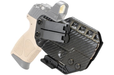 Image of CYA Supply Co. RIDGE Inside the Waistband Holster for Taurus, G3c TORO, Right Hand Draw, Carbon Fiber, Small, RDG0155